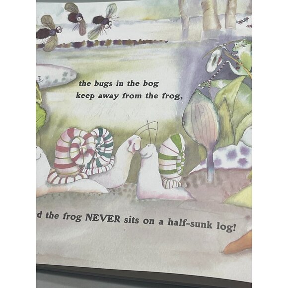 Children's book A Frog in the Bog English paper back copyright 2003 Karma READ - Picture 11 of 12